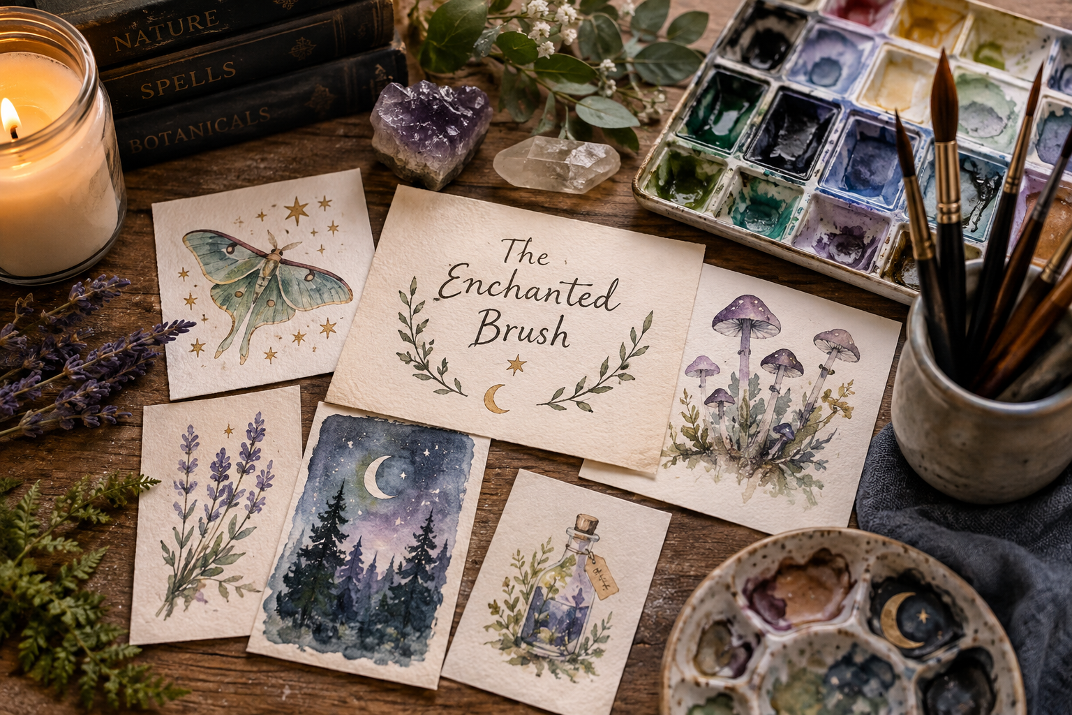 The Enchanted Brush: Watercolor Magic in Four Sessions October 2026